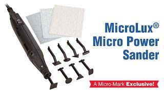 MicroLux® Micro Power Sander - A Micro-Mark Exclusive