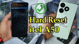 Hard Reset itel A50