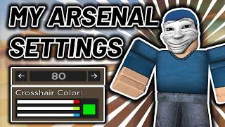 The BEST ROBLOX ARSENAL SETTINGS... (Updated 2023)