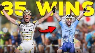 All of Mark Cavendish's 35 Stage Wins at The Tour de France