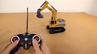 Mini RC Excavator Unboxing and Test | Mofun 1026 1/24 6CH RC Excavator