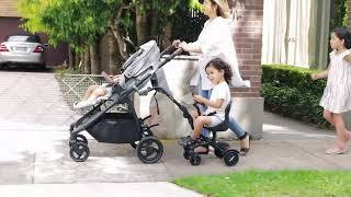 TODDLER SEAT TRAILER STROLLER ATTACHMENT  | CO-RIDER | VEEBEE
