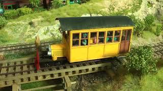 On3 Narrow Gauge Model Railroad Layout and Trains of the Diamond and Caldor Railway