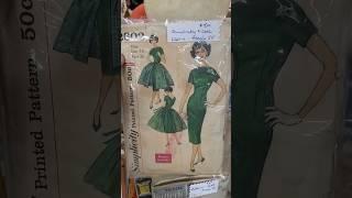 Vintage HAUL: fabric, notions, patterns from the 40s-70s