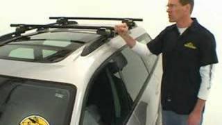 Yakima LowRider Roof Rack Demonstrated by Rack Attack