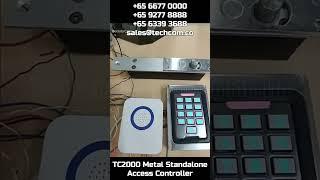 Metal Standalone Access Controller | Techcom Engineering #accesscontrol #standaloneaccesscontrol