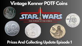 Vintage Kenner Star Wars Power of the Force POTF Coins Price Guide