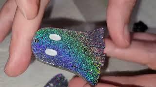 Holographic resin ghost DIY/ resin crafts made easy