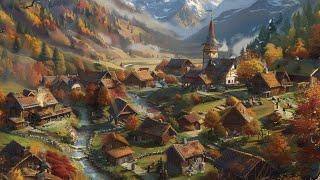 Fantasy Medieval Village | Relaxing Celtic Music | Medieval Folk Music | Fantasy Music