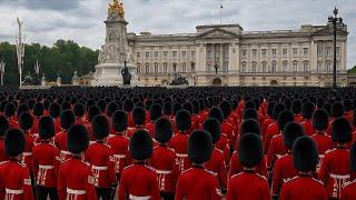 Thousands of Guards Flood London – A Sea of Red Outside Buckingham Palace