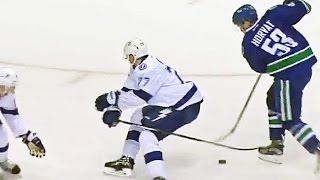 Horvat's slick dangle leads to Baertschi's goal