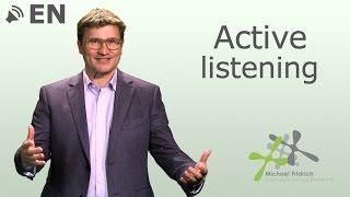 How active listening works