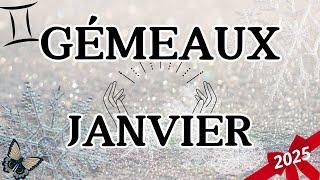  GEMEAUX  JANVIER  De l'abondance et une belle évolution constructive..🪽 2024