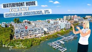 ️ Waterfront Living in Indian Shores  | Elegant Townhome with Premier Boat Slip 