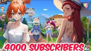 4K SUBSCRIBERS SPECIAL VIDEO | MONSTER GIGANTAMAX CP INCREASE POKEVRSE WORLD | ATED PLAYZ