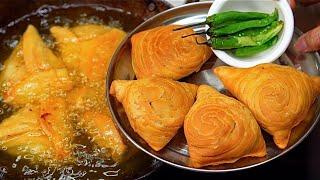 आलू मटर के नये समोसे रमजान में स्टोर करले | Iftar Special Aloo Matar Samosa | Ramadan Recipes 2025