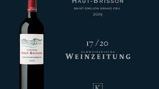 Château Haut-Brisson 2019 press notes...