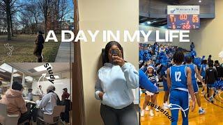 VLOG 9 |A day in my life as a Berea College International Student| work, study, basketball🪷