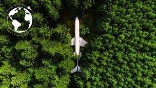 AIRPLANE CONVERTED to Functional HOME for Protection from ENVIRONMENTAL DISASTERS