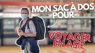 LE CONTENU DE MON SAC À DOS POUR MON VOYAGE EN ASIE | SAC À DOS FORCLAZ TRAVEL 100 40L