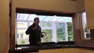 Frameless Glass Window Installation - Cornwall , UK