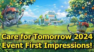 Forge of Empires: Care for Tomorrow 2024 Event First Impressions! Time to Plant Trees? More Info Pls