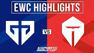 GEN vs TES Highlights ALL GAMES | EWC 2024 Quarterfinals | GenG vs TOP ESPORTS