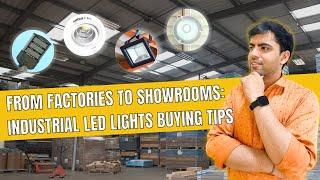 Industrial LED Lighting Buying Guide: High Bay, Flood, Street, Panel, Linear LED Lights Review 2023