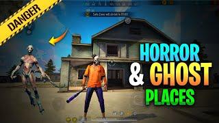 Most Horror Ghost Places & Things You Dont Know  || Free Fire Part 1