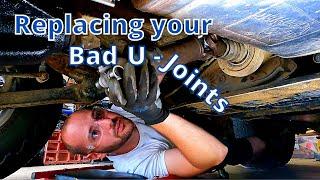 Replacing Rear Driveshaft U Joints on a Jeep TJ
