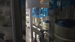 #Automatic #camel milk powder #tin container #sealing machine , auto #servo bottom metal lid #sealer