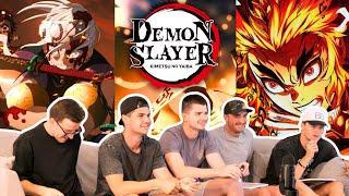 WATCHING/RANKING our Top 10 Demon Slayer Fights