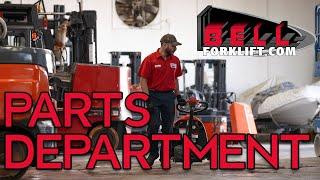 The Parts Department | Bell Forklift | Michigan Forklift Dealer