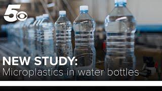 New research shows new information about microplastics in water bottles