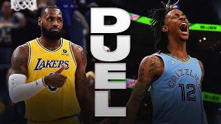 Ja (40 PTS) VS LeBron (37 PTS) EPIC Duel 