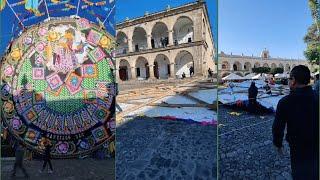 LEVANTAN BARRILETES GIGANTES EN ANTIGUA GUATEMALA...