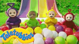 Teletubbies | Sliding Down The Big Slide With The Teletubbies | Toddler Learning