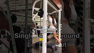 Build & tone your legs with this workout! FULL video above #legworkoutforwomen ##legday