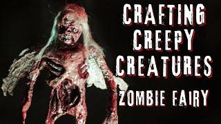 Crafting Creepy Creatures: Zombie Fairy - Air Dry Clay | Dark Nook