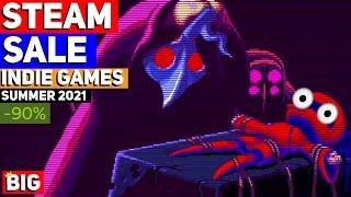 INSANE DISCOUNTS 90% OFF - BEST Indie Games Deals | Steam Summer Sale 2021