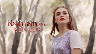 hope mikaelson (lydia martin) - red lips