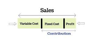 What is Contribution | Variable Cost | Fixed Cost | Sales | Profit | In Management Accounting