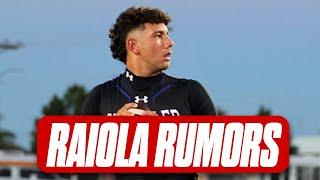 Dominic Raiola addresses rumors on Dylan Raiola's recruitment I Nebraska Football Recruiting I GBR