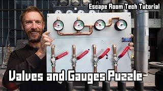 Escape Room Tech Puzzle Tutorial - "Valves And Gauges"