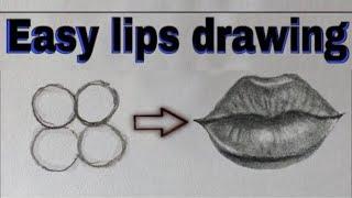 How To Draw Lips | Easy Tutorial | Step By Step | Arts Core