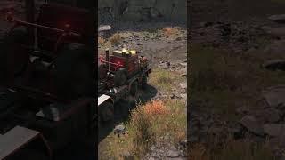 SnowRunner Rock Physics #Shorts #GamePhysics #SnowRunner