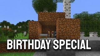 old man plays Minecraft and yaps about stuff instead of being social [Birthday Special]