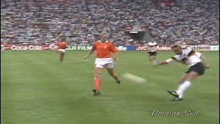 Klinsmann's Powerful Shot against the Netherlands in the 1990 World Cup