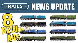 MODEL RAILWAY NEWS - New Rails Of Sheffield Exclusives LNER A4 Steam Locomotives (Dapol)