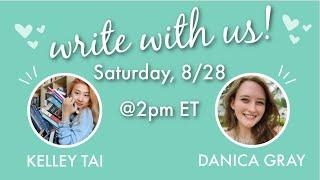 WRITE WITH US! || a casual weekend write-in with Kelley!